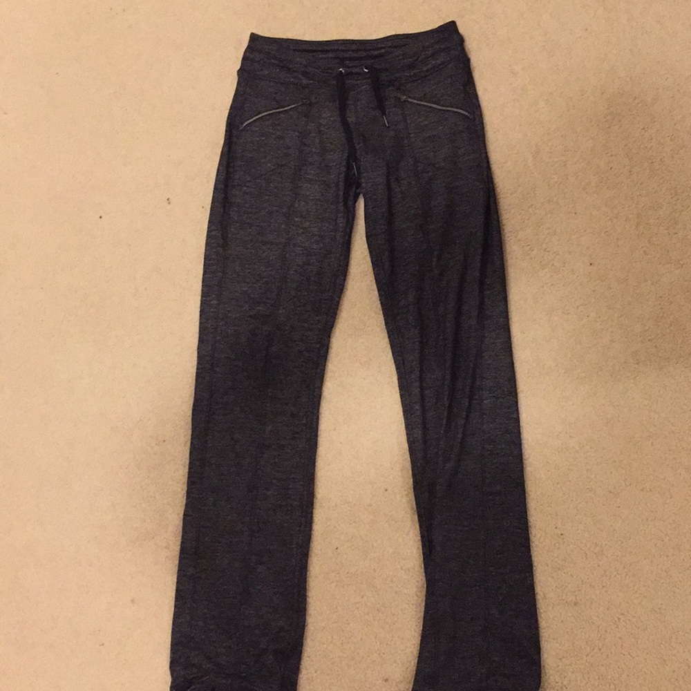 Athleta grey and black long pants